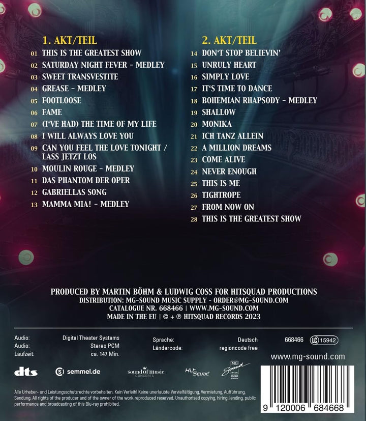 This Is the Greatest Show - Tour 2022 [Blu-ray], Blu-ray