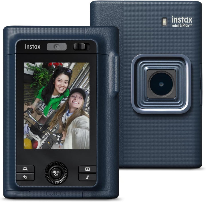 instax mini LiPlay+™ Midnight Blue, hybride Sofortbildkamera