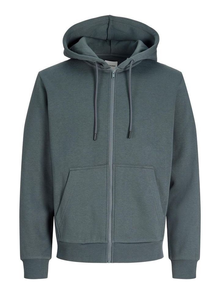 JACK &amp; JONES Herren Jjebradley Sweat Zip Hood Noos Sweatshirtjacke L Turbulence, Smart casual L Turb