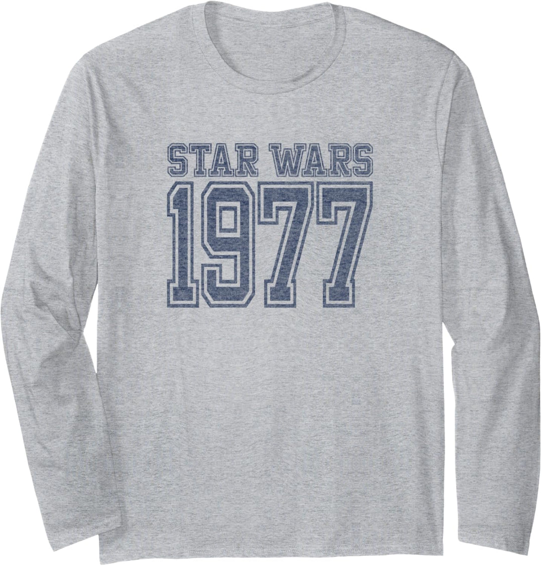 Star Wars Colliegate Style Star Wars Logo 1977 Langarmshirt