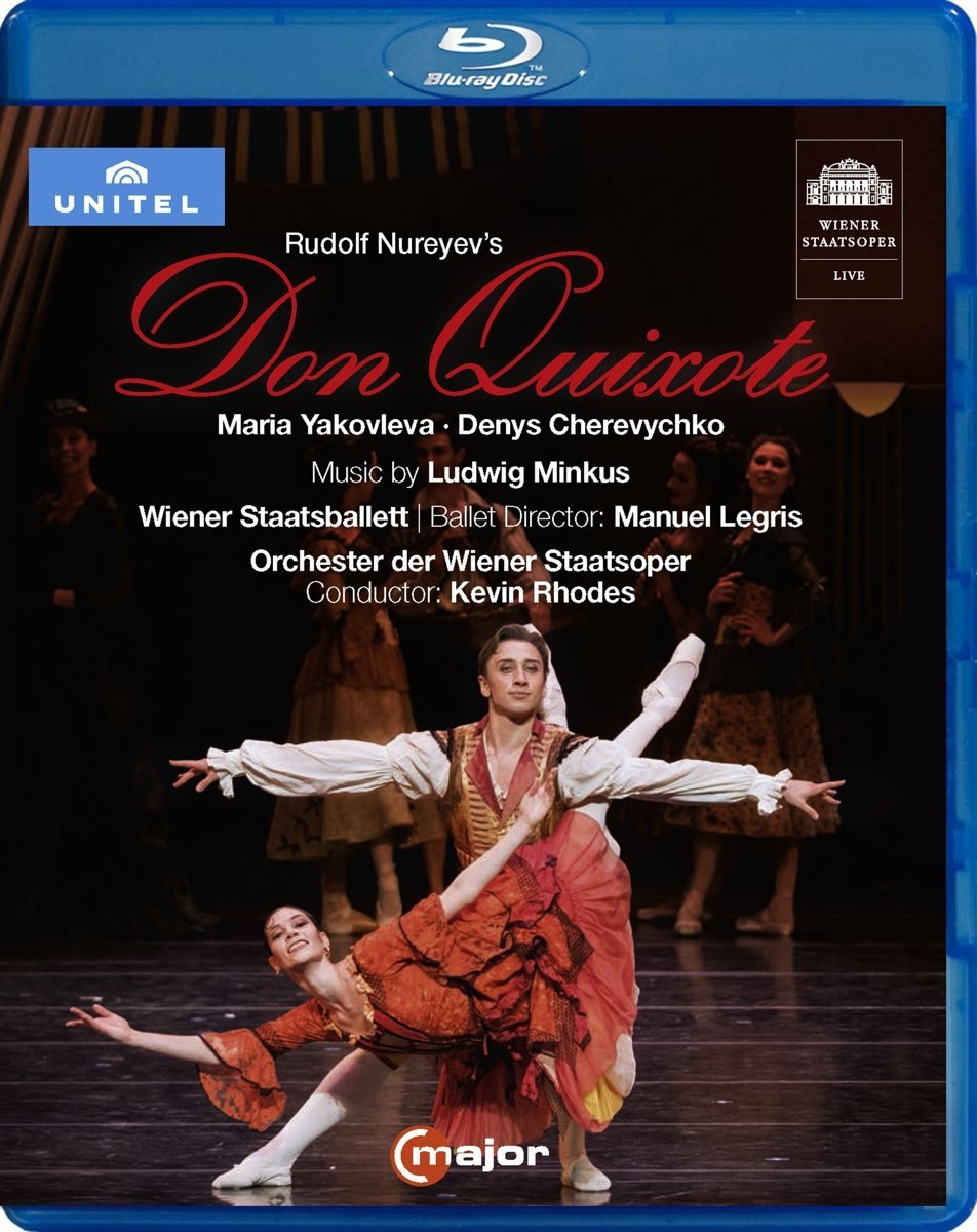 Ludwig Minkus: Rudolf Nureyev's Don Quixote (Wiener Staatsoper, 2016), Blu-ray