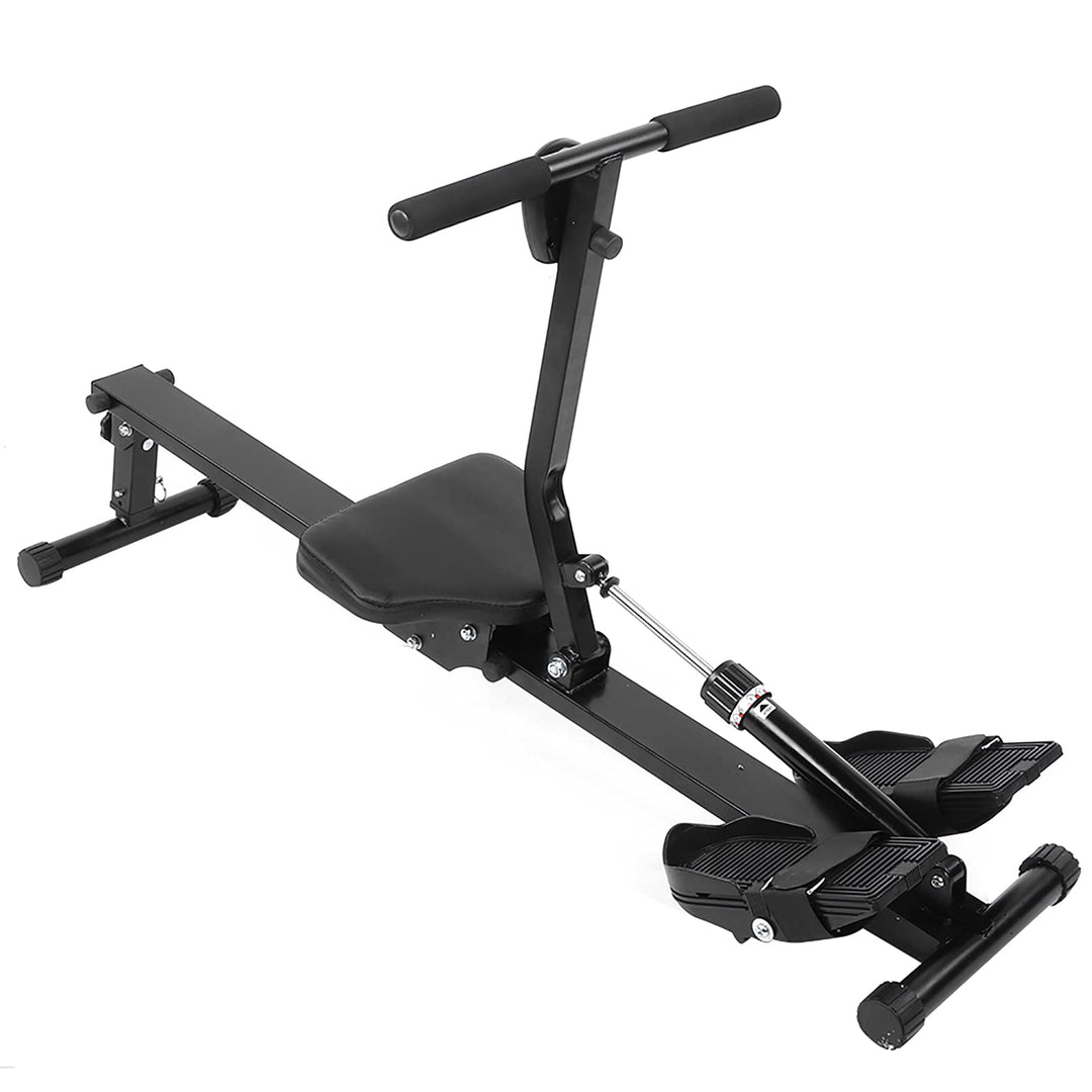 lyrlody Rudergerät Faltbar mit Magnetbremssystem, Digitaler Fitness-Rudermaschine, Einstellbarer Wid