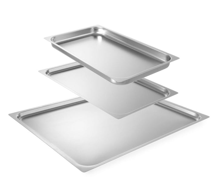HENDI Gastronorm Backblech, Temperaturbeständig von -40° bis 300°C, Geschirrspülmaschinengeeignet, S