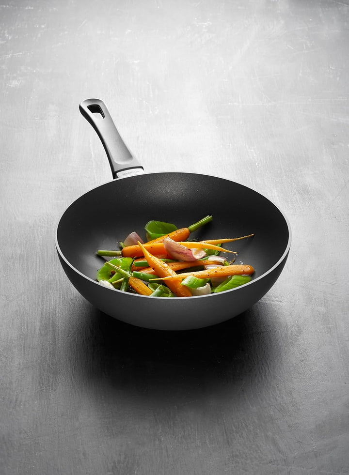 SCANPAN Classic Mini-Wokpfanne 24 cm | Multifunktionale Pfanne | Stratanium+ Antihaftbeschichtung |W