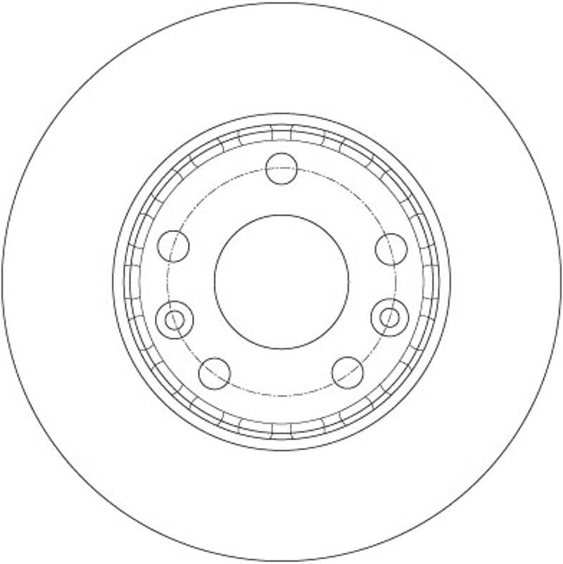 df6072  TRW Bremsscheibe (Paar) OE Qualität