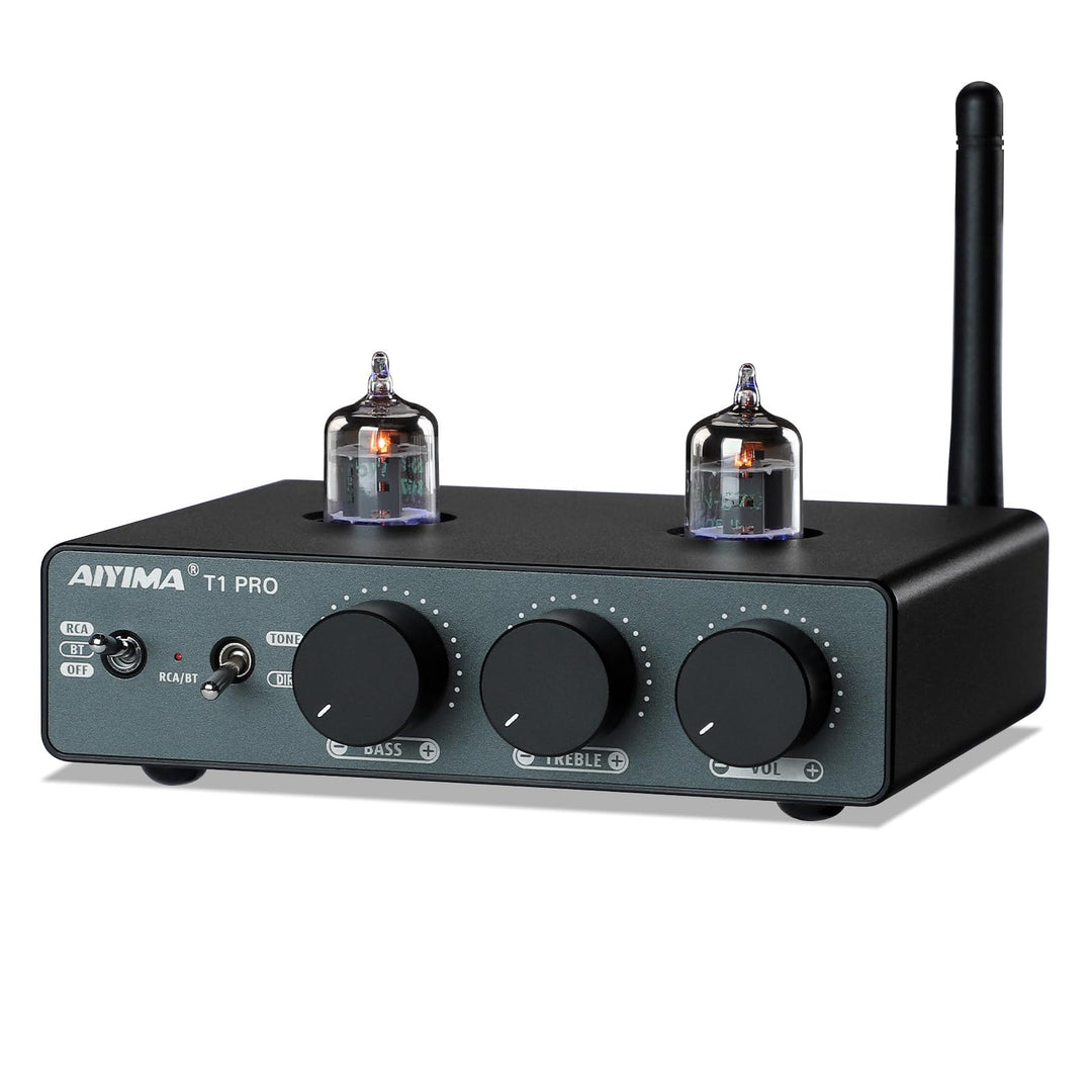 AIYIMA T1PRO Röhrenvorverstärker Verstärker Heim-Audio-Vorverstärker Mini-Vakuum-Vorverstärker-Empfä