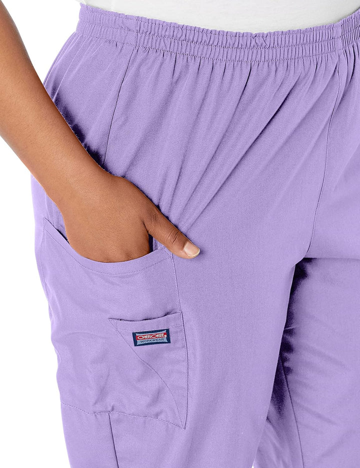 Scrub Pants for Women Workwear Originals Pull-On Elastic Waist 4200 XS Orchidee, XS Orchidee