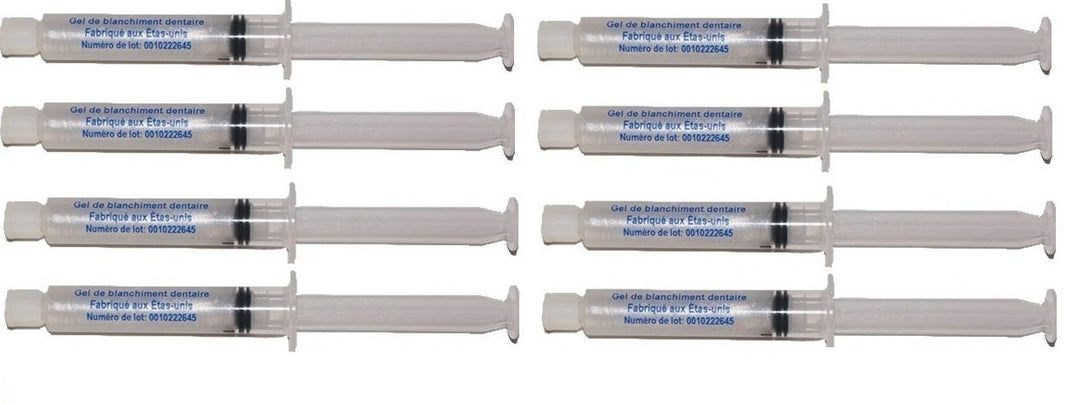 *White-Pro* Carbamid-Peroxid 0% Zahnweiss-Gel 80ML*8x10ml* Non-peroxid gel * MADE IN USA*Auffüllung