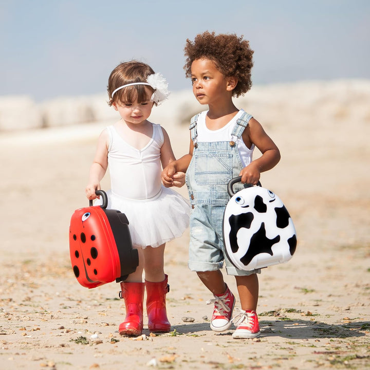 My Carry Potty - Kuh Töpfchen, preisgekrönter tragbarer Toilettensitz für Kleinkinder, den Kinder üb