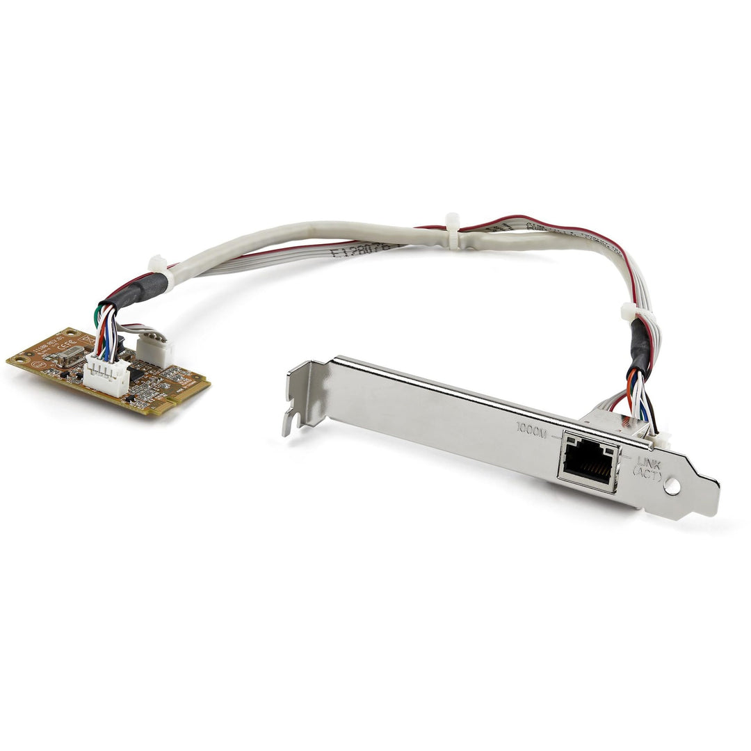 StarTech.com Mini PCI Express Gigabit Ethernet Netzwerkkarte - mini PCIe NIC Lan Adapter Karte 1 Por