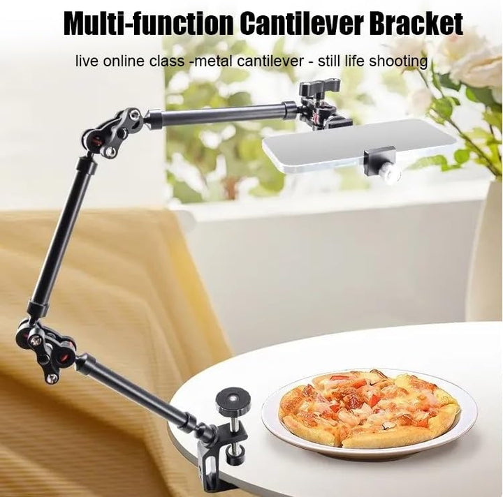 NEWFUN Desktop Magic Arm, Gelenkarm, Kamera Tischhalterung, Flexibel Gelenkarm Tisch Halterung mit 1