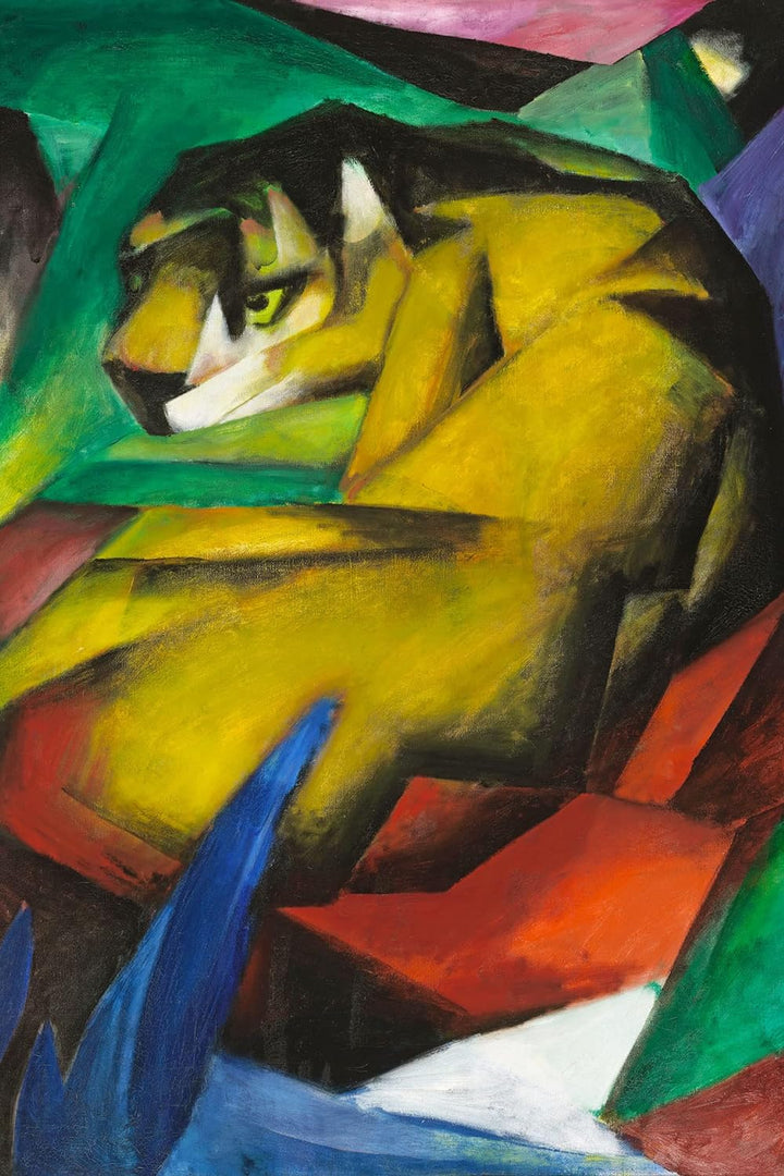 Pixxprint Glasbild | Wandbild aus Echtglas | Gustav Klimt - Malcesine am Gardasee | 70x100 cm | inkl