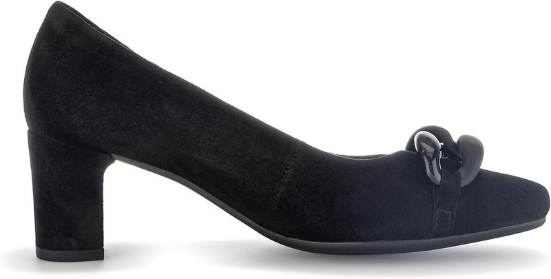 Gabor Damen Klassische Pumps, Frauen Absatzschuhe,Moderate Mehrweite (G) 36 EU Schwarz 47, 36 EU Sch