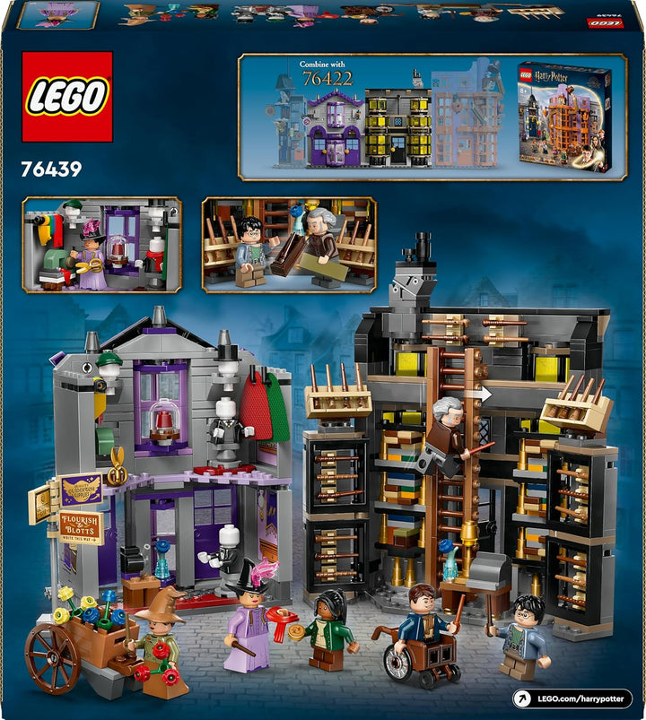 LEGO Harry Potter Ollivanders & Madam Malkins Anzüge, Läden aus der Winkelgasse, Spielset für Kinder
