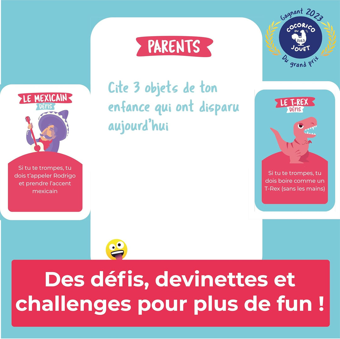 ATM Gaming JUDUKIDS – Gesellschaftsspiele – Das lustige Familienspiel – Fragen und Herausforderungen