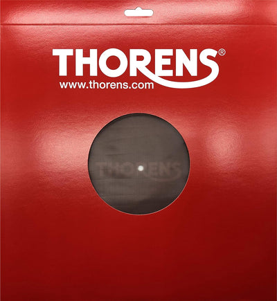 Thorens Leder Auflagematte braun