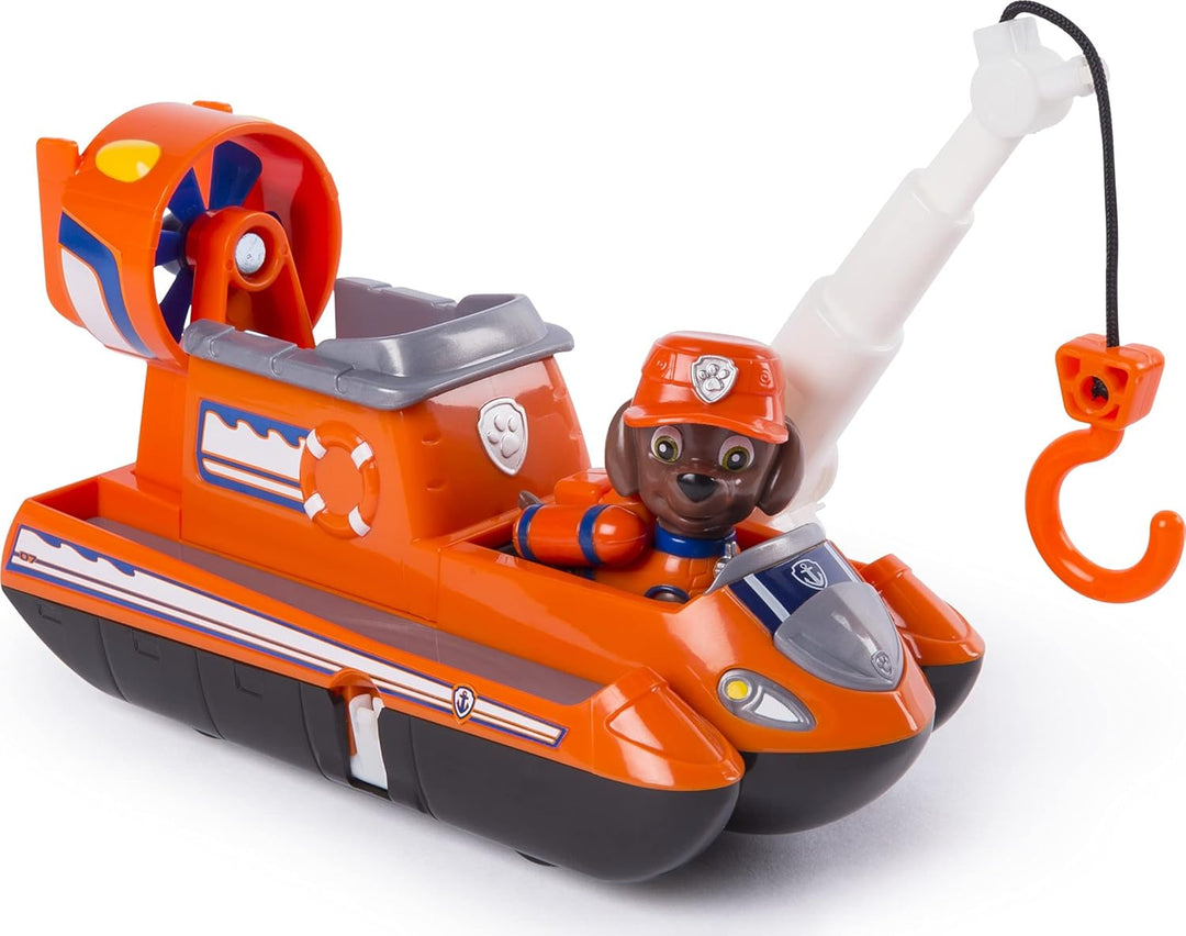 PAW PATROL Ultimate Rescue Basis Fahrzeug mit Figur - Zuma Multicolour, Multicolour