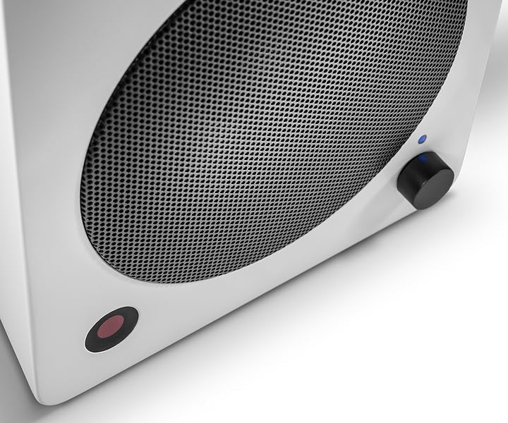 Wavemaster CUBE MINI white - Regallautsprecher-System (36 Watt) mit Bluetooth-Streaming, Digitalansc