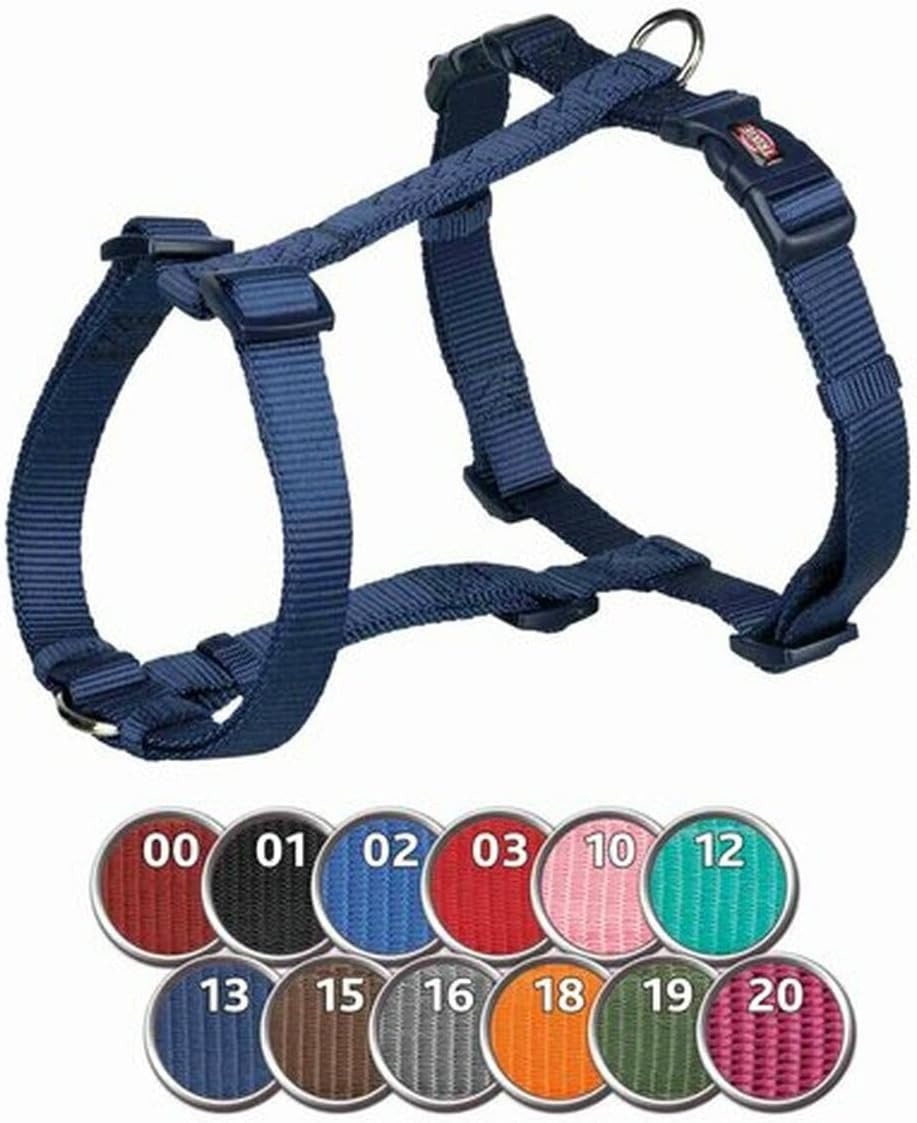 TRIXIE Premium H-Geschirr L: 60–80 cm/25 mm rot