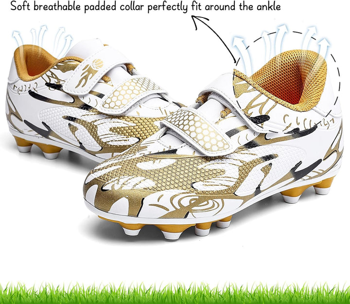 Unitysow Fussballschuhe Jungen Professionelle Fussballschuhe Kinder Athletics Trainingsschuhe Sports