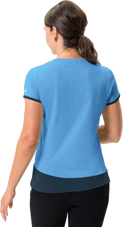 VAUDE Women's Sveit Shirt - T-Shirt Damen Blue Jay 34, Blue Jay 34