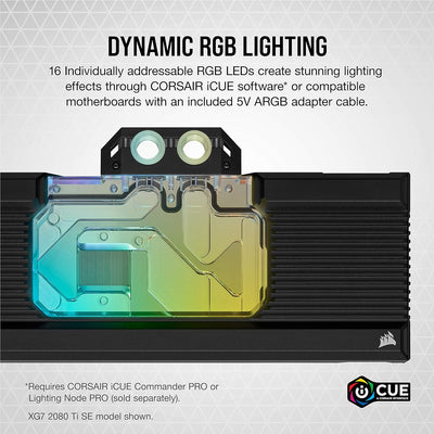 CORSAIR XG7 RGB NEGRO ACCES. CORSAIR HYDRO X GPU BLOCK XG7 RGB 30-SERIES FE (3080) CX-9020011-WW 308