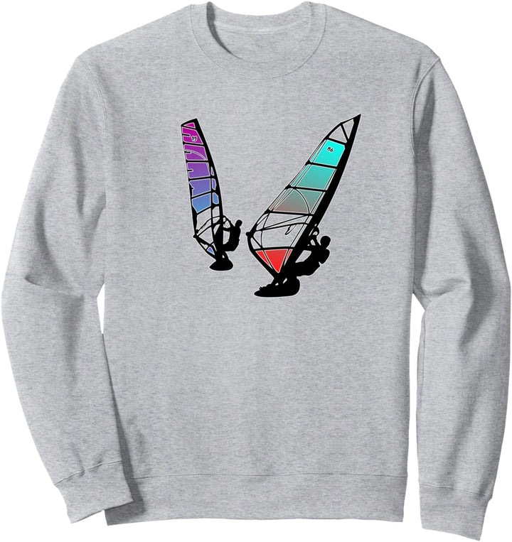 Windsurfer Surfer beim Windsurfen Sweatshirt