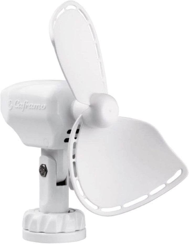 Caframo Ultimate 747 12 V 2-Gang 17,8 cm Fan w/Feuerzeug Plug Weiss, Weiss