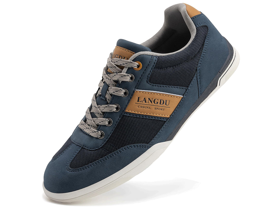 LANGDU Freizeitschuhe Herren Schuhe Sneaker Atmungsaktive 41-46 | Bequem,Leichtgewicht,Rutschfeste S