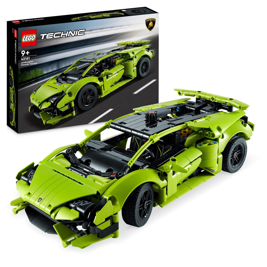 Lego 42161 Technic Lamborghini Huracán Tecnica Spielzeugauto-Modellbausatz, Rennwagen-Bauset für Kin