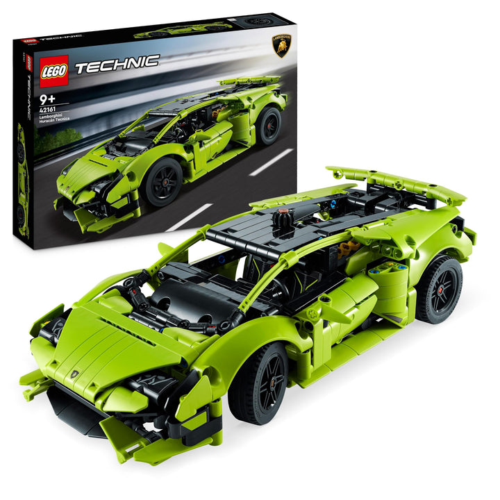Lego 42161 Technic Lamborghini Huracán Tecnica Spielzeugauto-Modellbausatz, Rennwagen-Bauset für Kin