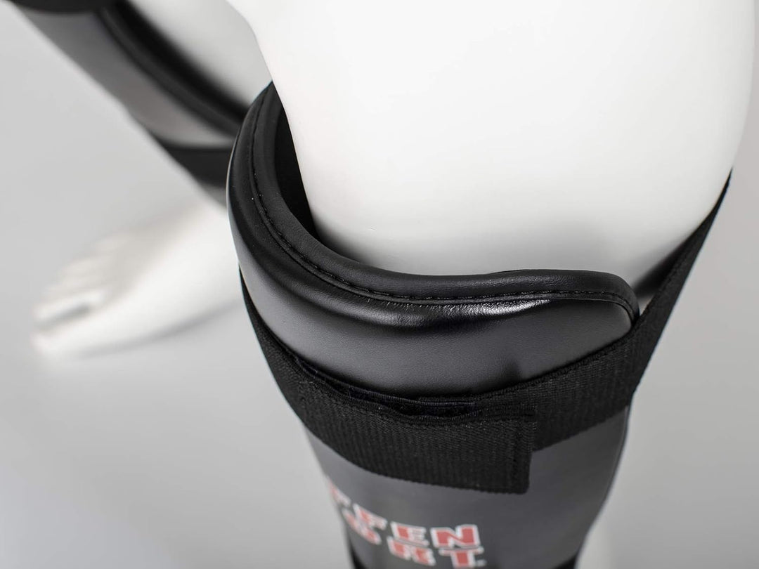Paffen Sport Kick Star Schienbeinschutz – effektive Schoner für das Kickboxen, K1, Mauy Thai, MMA un