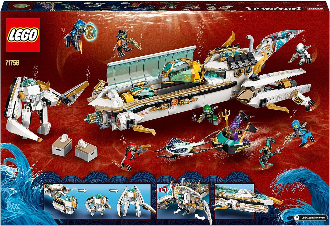 LEGO 71756 NINJAGO Wassersegler Standard Verpackung Single