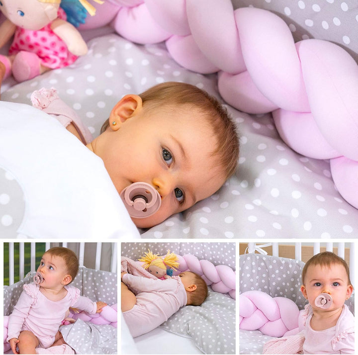babybay Baby Kuschelschlange (Made in EU) - Kuschelschnecke in vielen Farben und Grössen, Nackenroll