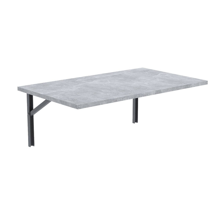AKKE Klapptisch Wandklapptisch Esstisch - Klappbar Faltbar Platzsparend - Rechteckig - 100cm x 50cm