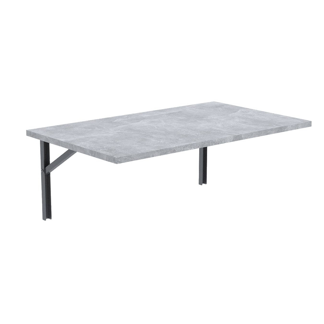 AKKE Klapptisch Wandklapptisch Esstisch - Klappbar Faltbar Platzsparend - Rechteckig - 100cm x 60cm