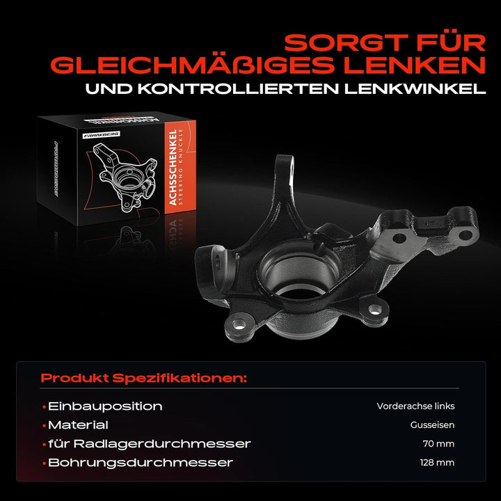 Achsschenkel Radaufhängun Vorne Links für i20 PB PBT 2008-2015 51715-1J100