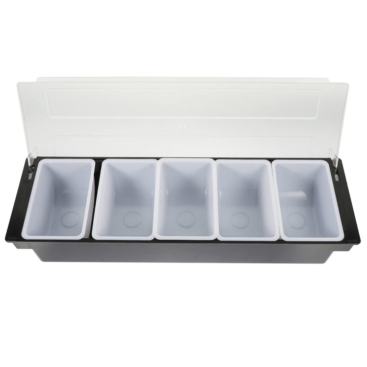 Housoutil Kasten Obstkiste Für Hunde Serviertabletts Für Partys Eisiges Serviertablett Aus Kunststof