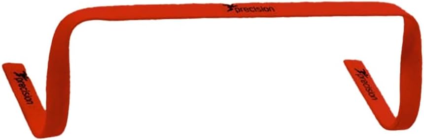Precision Präzisions-Hürden-Set, flach, 6 Stück, Black, Gray Schwarz, Schwarz