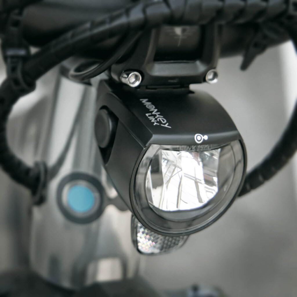 MonkeyLink SkyeLight 60 LUX FRONT CONNECT Fahrradlampe, Fahrradzubehör (Montage durch Magnethalterun