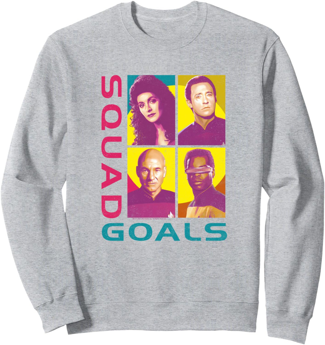 Star Trek: The Next Generation Group Box Up Squad Goals Sweatshirt