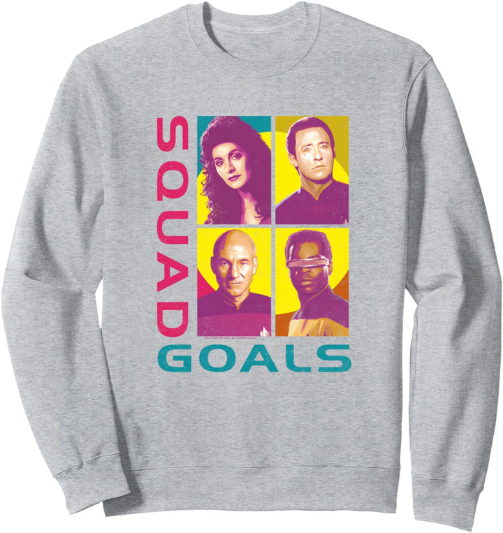 Star Trek: The Next Generation Group Box Up Squad Goals Sweatshirt