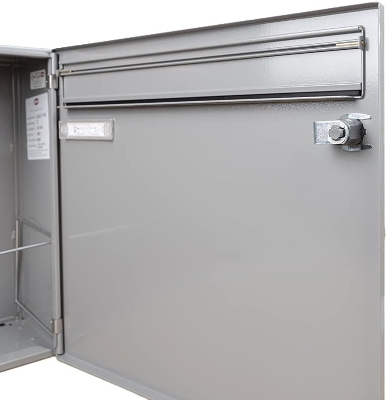 RENZ Briefkasten Classic 17 Liter - 370 mm x 330 mm x 145 mm - Einwurf 335 mm x 33 mm für Format C4