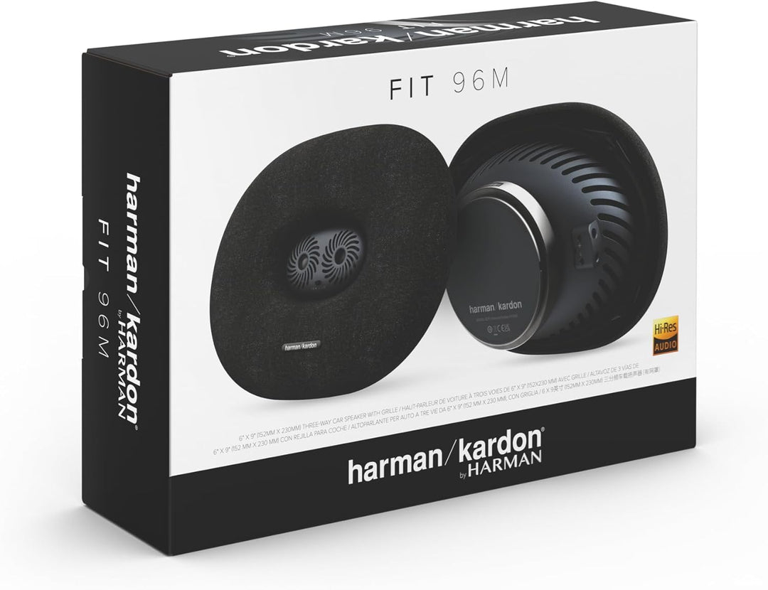 Harman Kardon FIT 96M 3-Wege Koaxial Lautsprecher Auto 152x22mm (6x9 Zoll): Car HiFi Lautsprecher mi