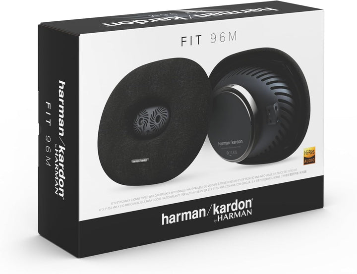 Harman Kardon FIT 96M 3-Wege Koaxial Lautsprecher Auto 152x22mm (6x9 Zoll): Car HiFi Lautsprecher mi