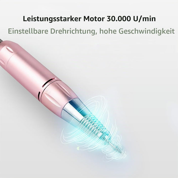 4 in 1 Staubabsaugung Nagelstudio &amp; Zuhause mit Nagelfräser 4300 U/min 23×23×7cm Elektrisch Nagelsta