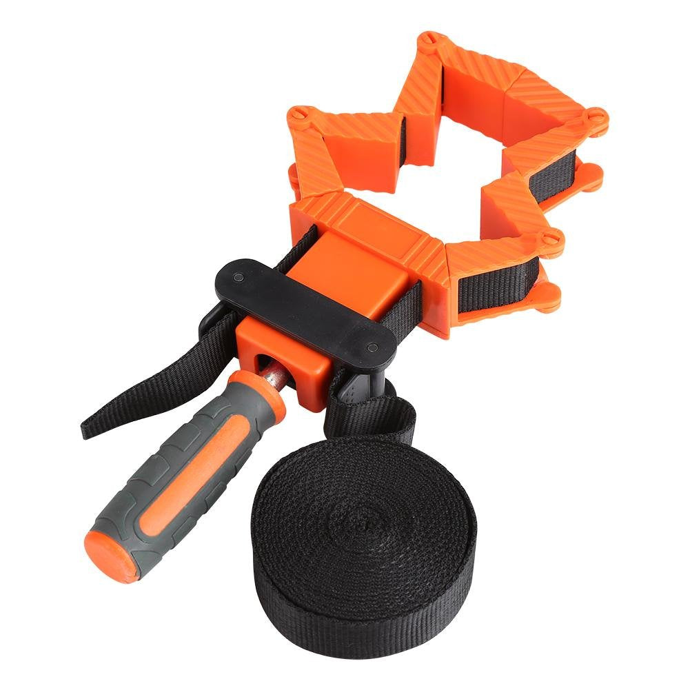 4m Band Strap Clamp Ratsche Ecke Mitre Vise Bilderrahmen Holzbearbeitung Werkzeug