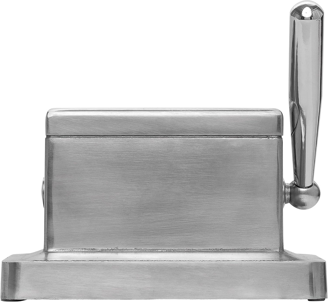Quality Importers Trading Co. Quad Tisch-Zigarrenschneider Silber, Silber