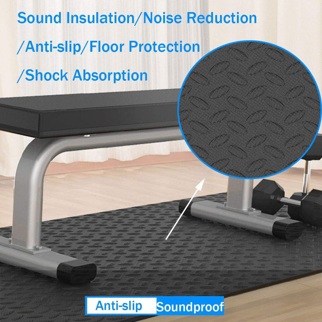 Laufband Schallschutzmatte Bodenschutzmatte Antivibrationsmatte Unterlage Antirutsch Antirutschmatte