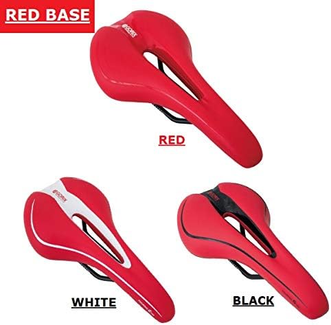 GORIX Fahrradsattel Sitz Bequemes Kissen mit Rail Mountain Road Fahrrad für Männer und Frauen (GX-C1